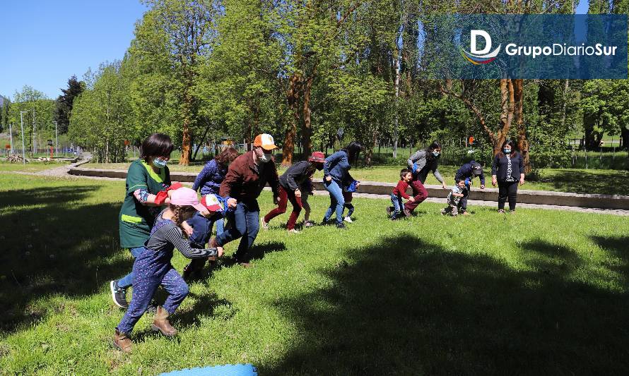 Jardín Sobre Ruedas realiza encuentro de Familias de Coyhaique