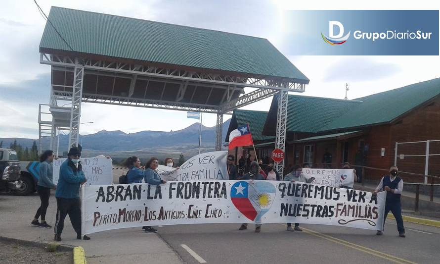 Marcha del "Corazón partido" exigió abrir la frontera por paso Jeinimeni