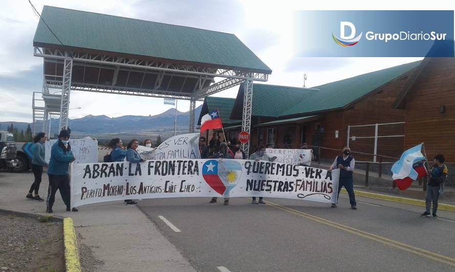 Marcha del "Corazón partido" exigió abrir la frontera por paso Jeinimeni