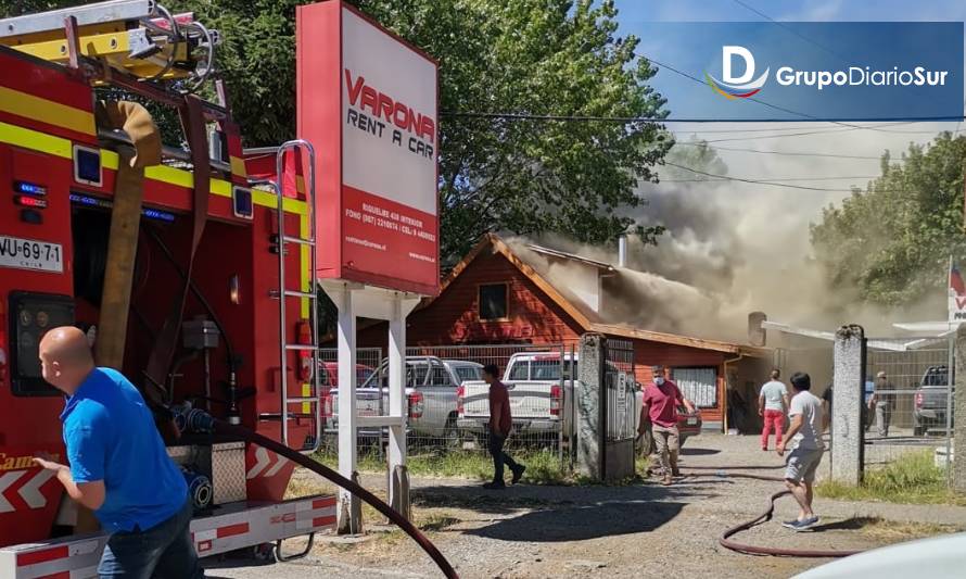 Incendio afectó oficina de Vicariato Apostólico de Aysén