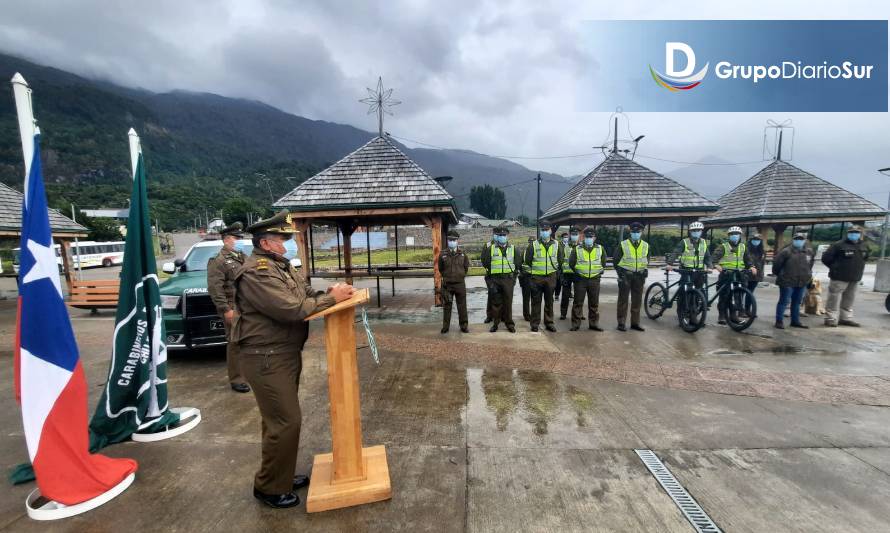 Carabineros Aysén lanza Plan Verano Seguro 2022 y refuerza labor preventiva