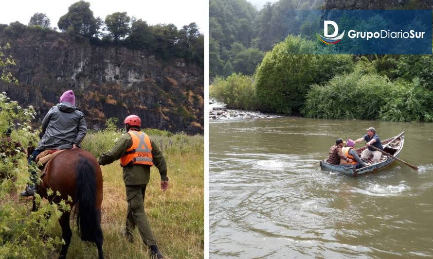 GOPE cooperó en traslado de paciente en sector Baguales