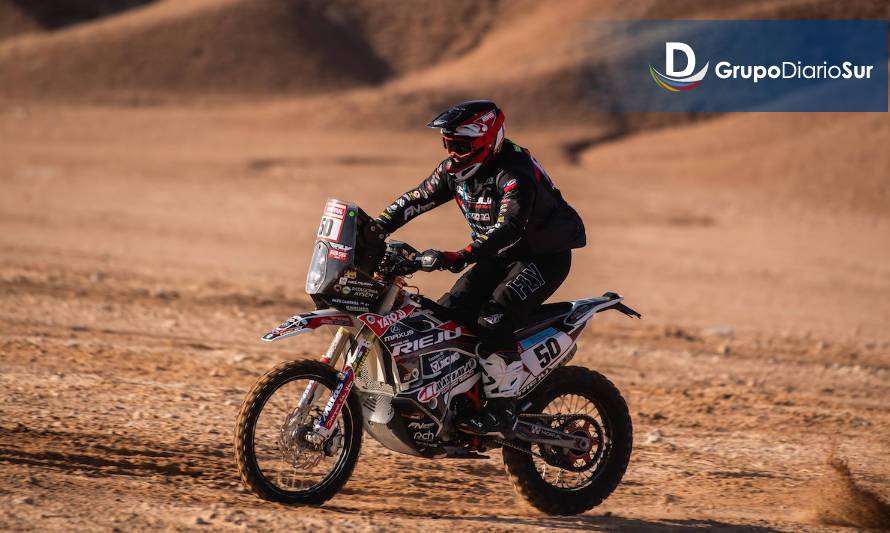 En ascenso: Cabrera saltó al puesto 53 en la general del Dakar