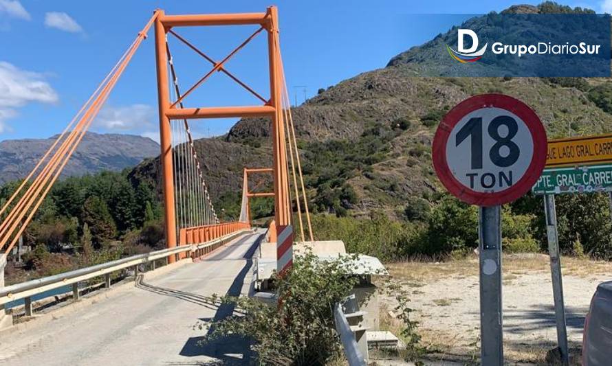 Vialidad restablece tránsito vehicular por la pasarela Pinuer