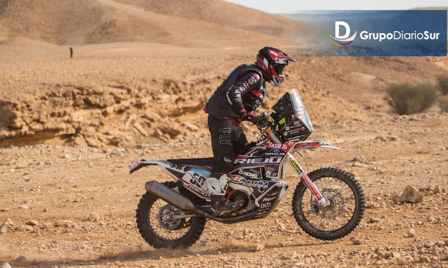 Cabrera compitió hasta que suspendieron la sexta fecha del Dakar
