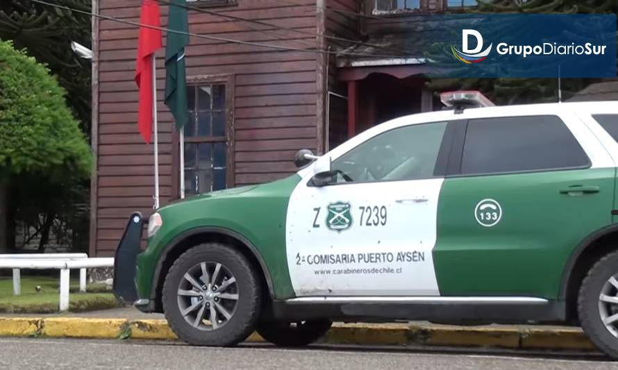 Detienen a presunto responsable de robo a domicilios en Puerto Aysén