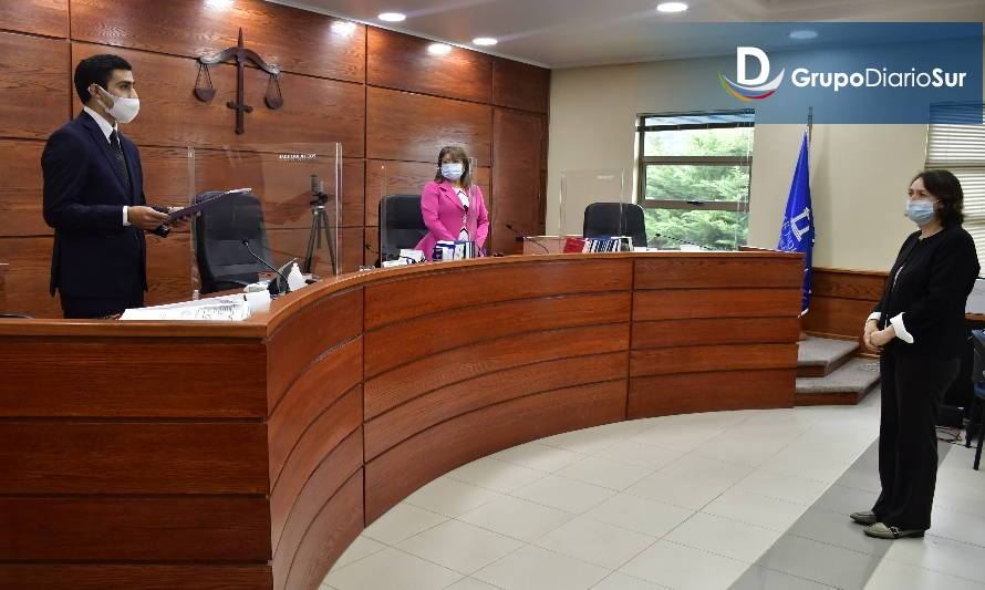 Juró nueva jueza titular del Juzgado de Letras de Puerto Aysén 