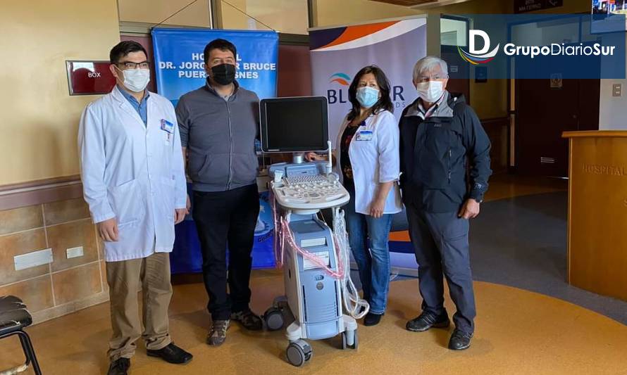 Donan ecógrafo y digitalizador dental para Hospital de Cisnes