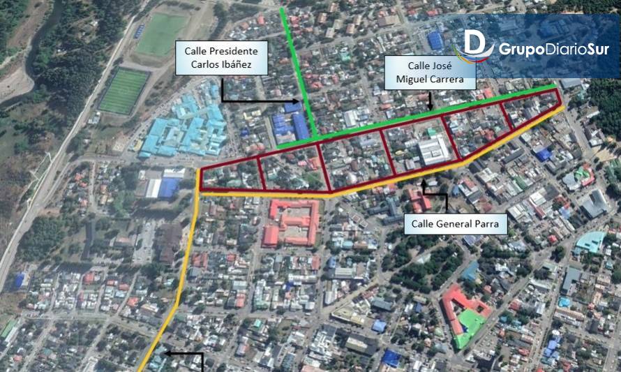 Inician proyecto de Rutas Peatonales del Hospital de Coyhaique