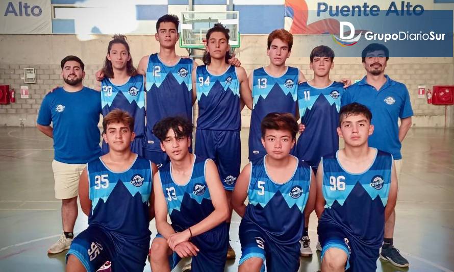 Cesteros de Coyhaique jugaron con dos series torneo de Puente Alto