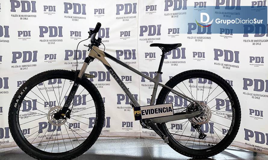 PDI recupera bicicleta denunciada por hurto