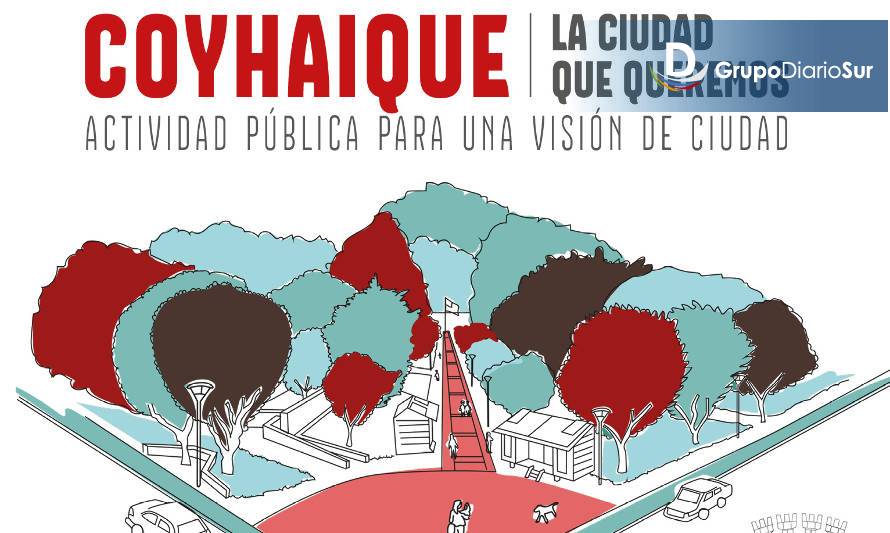 Convocan a habitantes de Coyhaique a participar en visión urbana de su ciudad