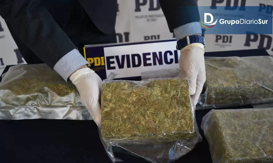 Operación decibel incautó más de seis kilos de marihuana