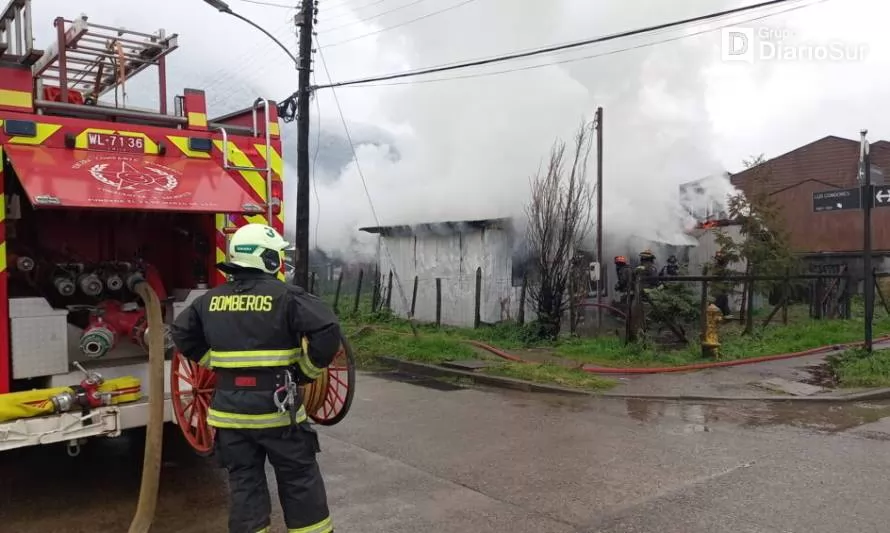 Adulto mayor de Puerto Aysén perdió sus enseres en un incendio