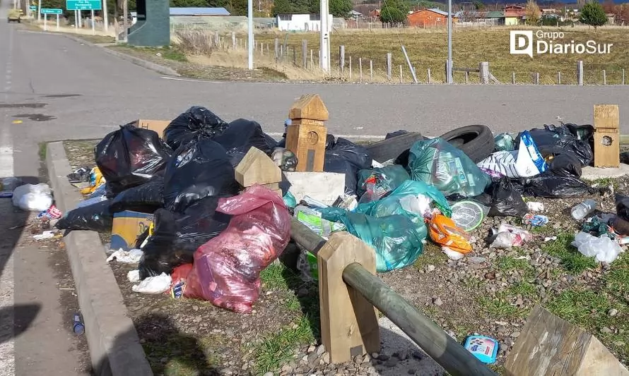Suspendieron recolección de desechos domiciliarios en Coyhaique