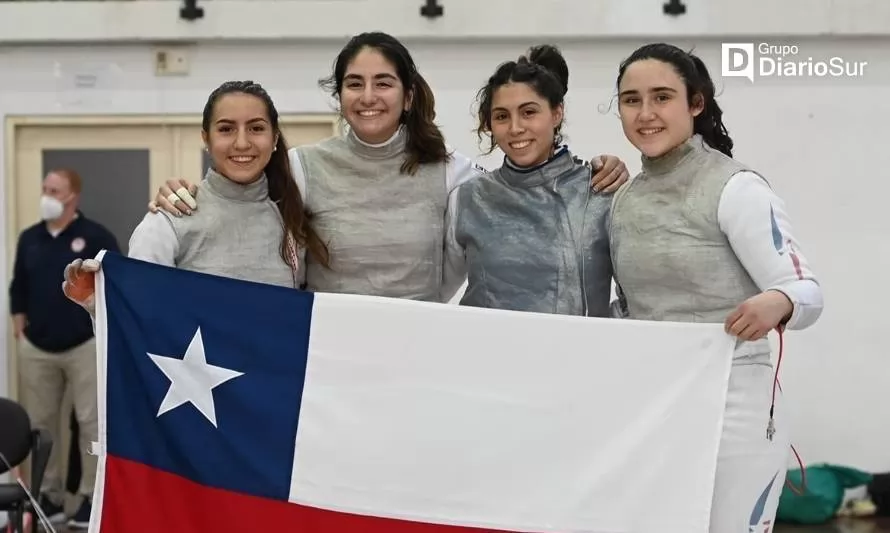 Esgrimista coyhaiquina ganó bronce en Panamericano de Paraguay