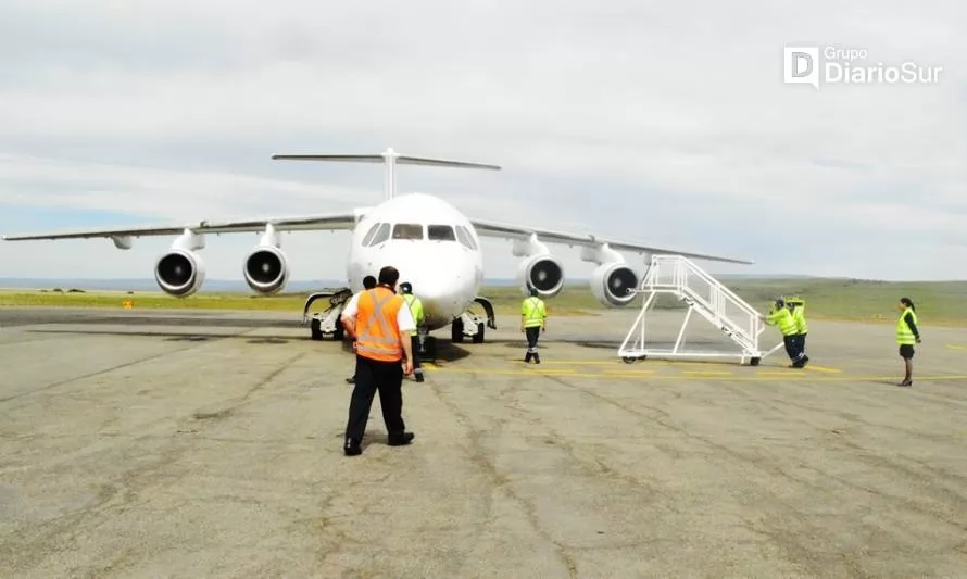 Anuncian restablecimiento de los vuelos Aysén-Magallanes