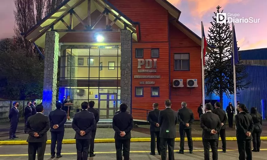 PDI Aysén celebró sus 89 años de institución 