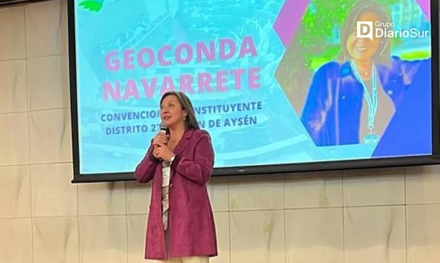 Geoconda Navarrete: "Se entregó un texto que debilita la democracia"