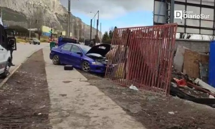 Tiroteo y accidente de tránsito al mediodía en Coyhaique