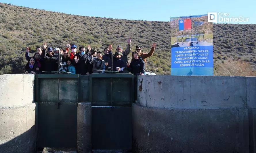 Aguas Canal Chile Chico proyecta gestión para uso sustentable del recurso hídrico
