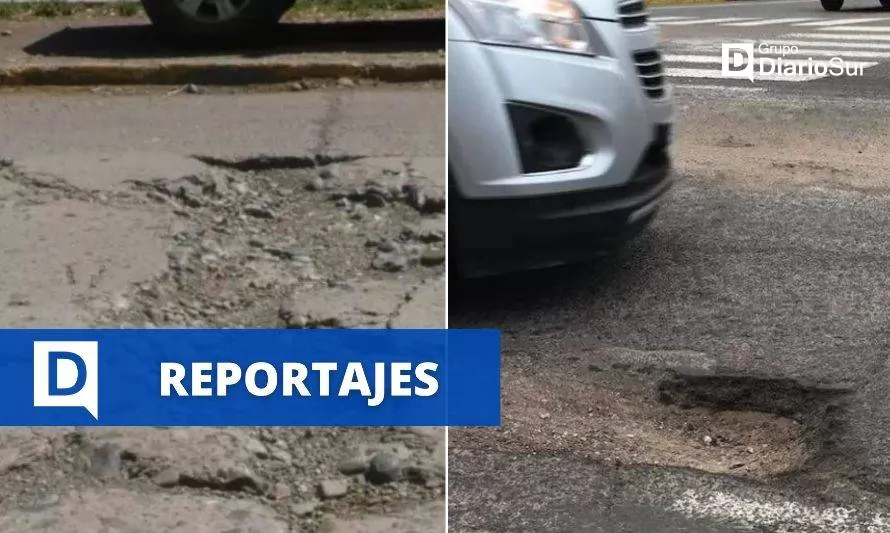 Hoyos en las calles de Coyhaique: ¿Quién se hace responsable?