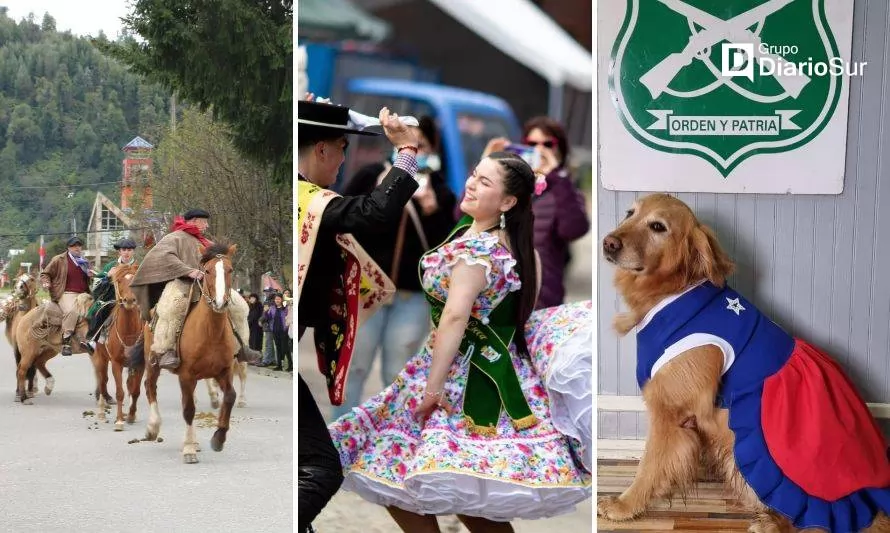Mira las postales de las Fiestas Patrias en la Región de Aysén 