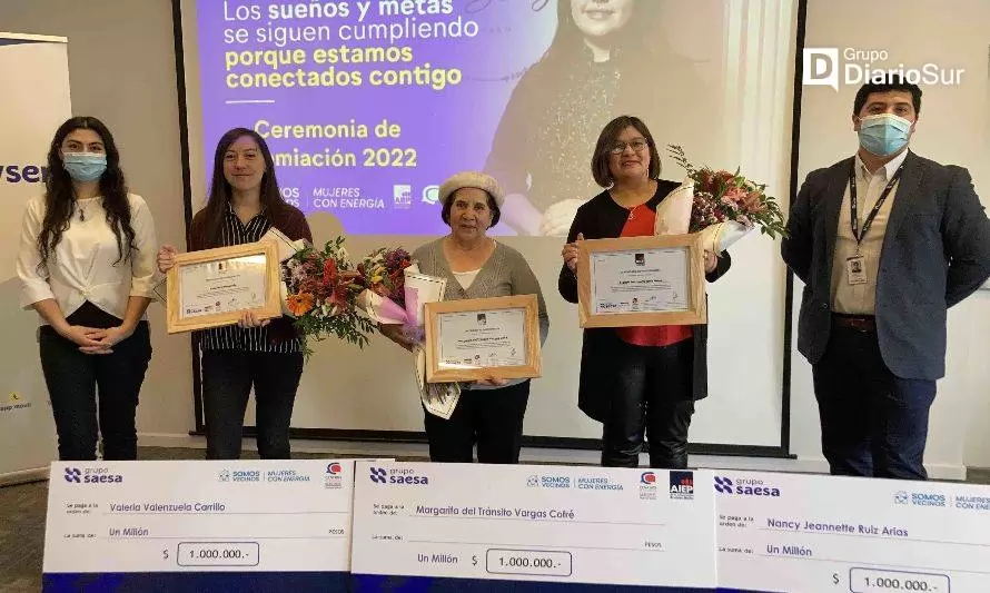 Entregaron premio Mujeres con Energía de Edelaysen