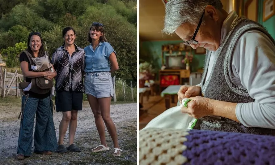 Lanzan libro sobre la vida secreta de los textiles bordados en la Patagonia