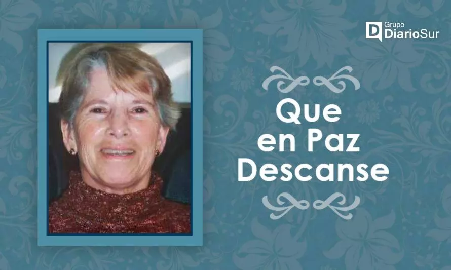 Falleció Juana Enriqueta Berrocal Berrocal Q.E.P.D, ex funcionaria del MOP