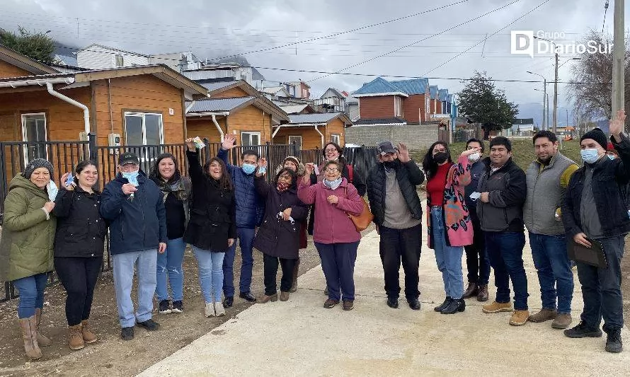 Recibieron viviendas del primer proyecto de Pequeños Condominios
