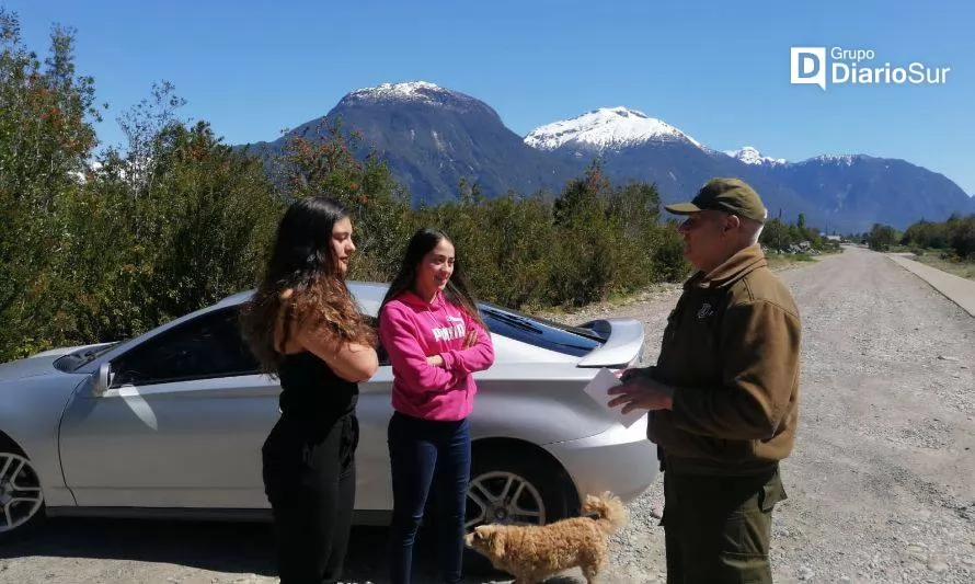 Carabineros de Aysén realiza campaña para evitar accidentes en la montaña 