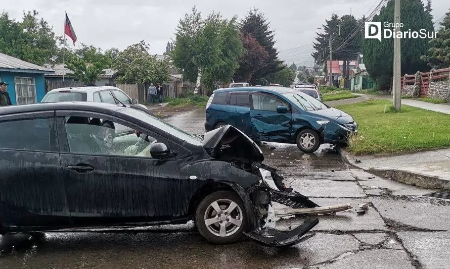 Otro accidente en peligrosa esquina de Coyhaique