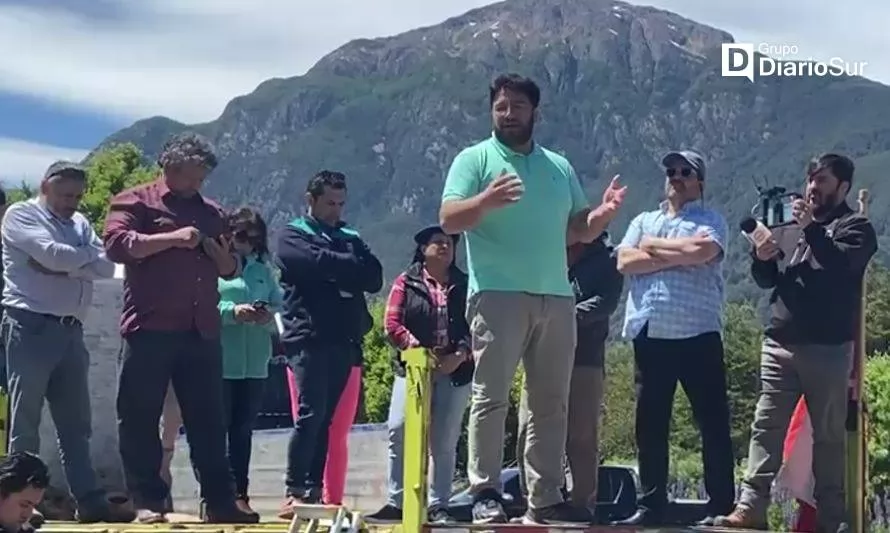 Alcalde de Cisnes apoyó petitorio de los camioneros de Aysén