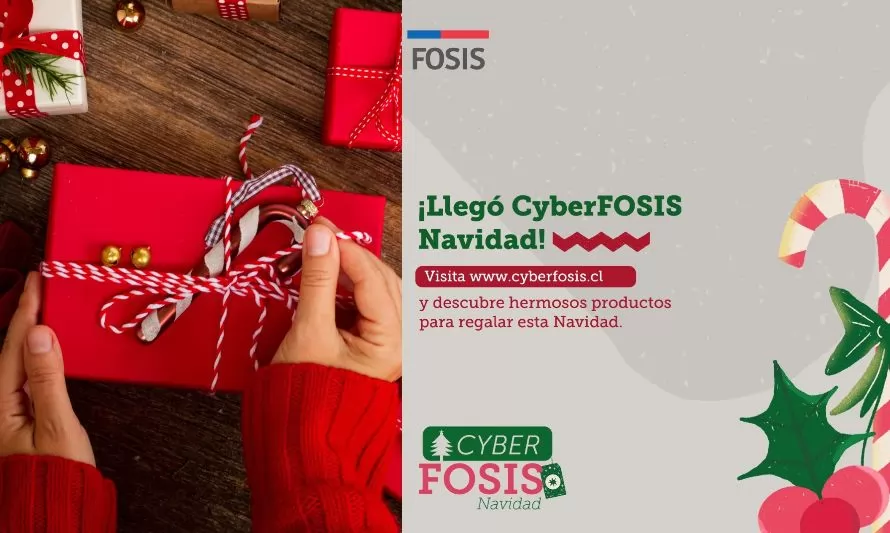 Emprendedores regionales se suman al Cyber Fosis Navidad 