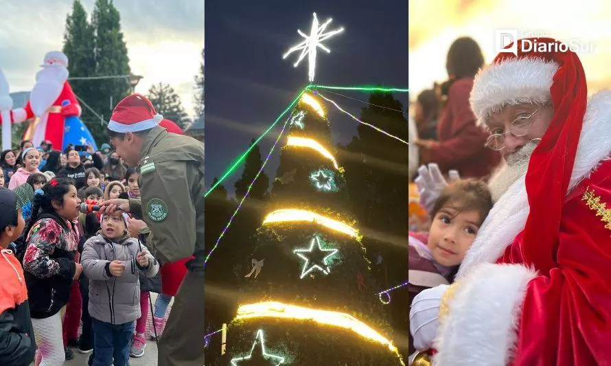 Coyhaique ya tiene ambiente navideño