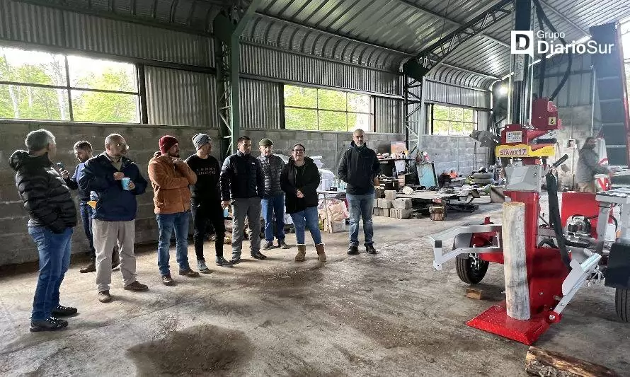 Programa Leña Más Seca entregó maquinaria a productores de Aysén