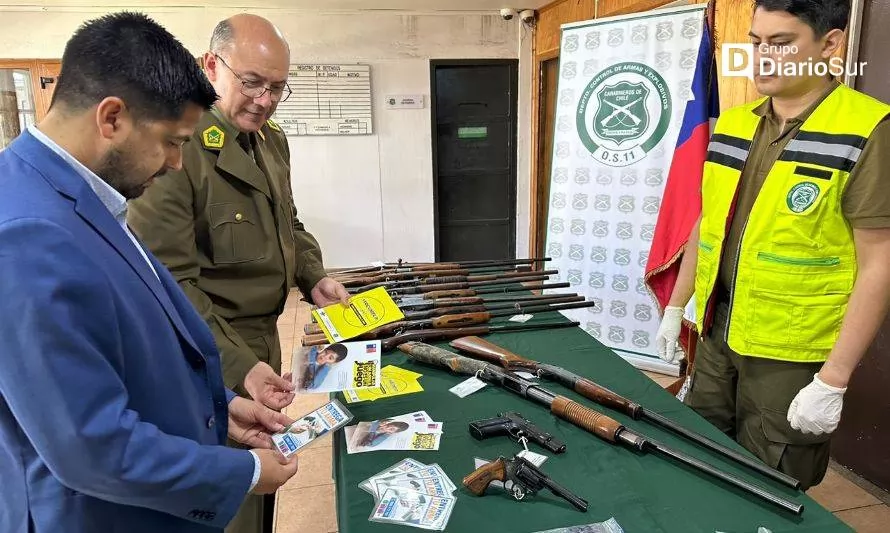 Sacaron de circulación cerca de 200 armas en la región este año