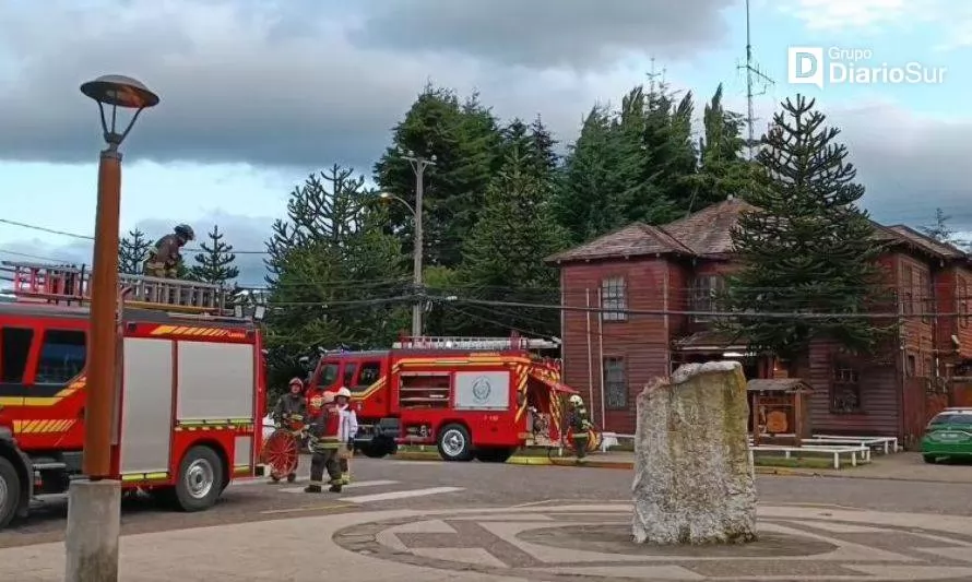 Emergencia en Comisaría de Puerto Aysén moviliza a Bomberos