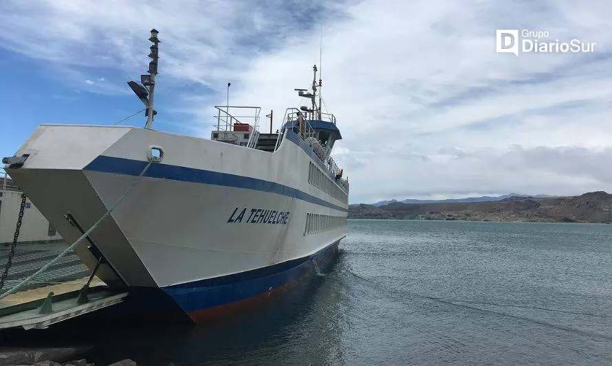 Barcaza Tehuelche fue autorizada para reiniciar viajes