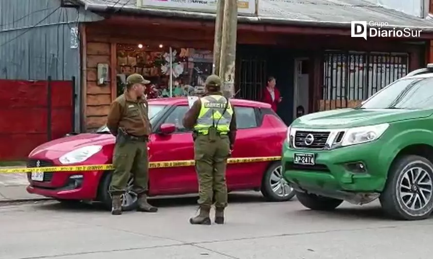 Disparos desde vehículo en marcha dejan una persona herida en Aysén