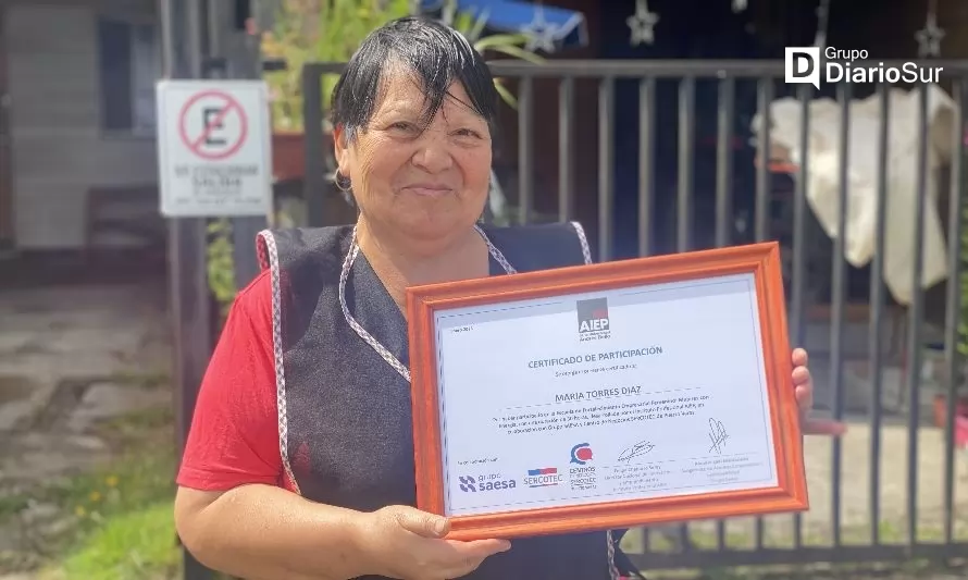 Mujeres con Energía: premian a emprendedora impulsora de hospedaje en la comuna de Puerto Aysén 