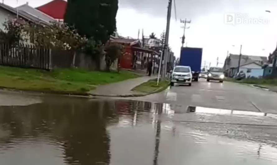 Senadora Órdenes pide solución en colector de aguas lluvias de Puerto Aysén