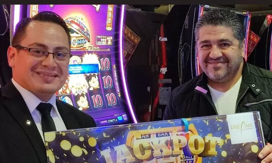 Suertudo ganó millonario premio en casino de Coyhaique