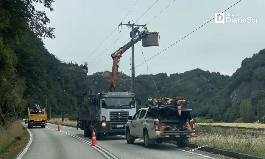 Realizarán trabajos de mantenimiento en línea de interconexión Aysén-Coyhaique