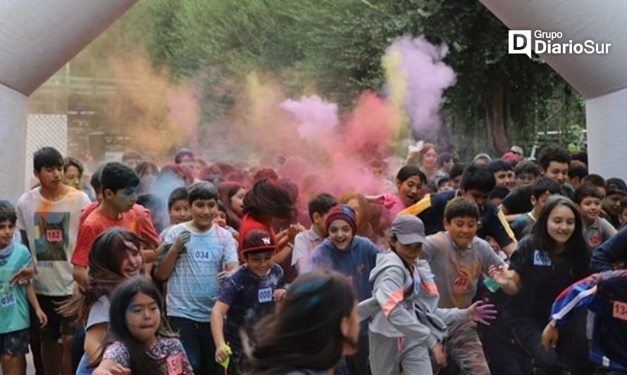 Corrida Color Run regresa a las calles de Coyhaique