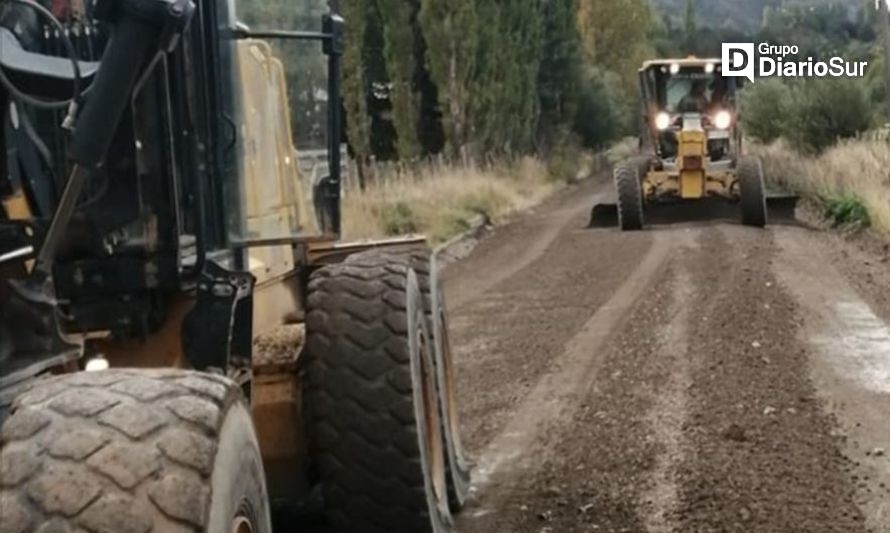 Plan de conservación de caminos tiene 80% de avance