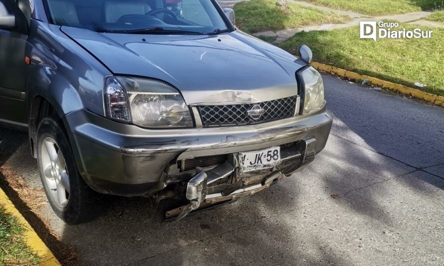 El accidente generó daños materiales. Crédito: Cedida.