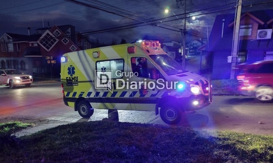 Vehículo atropelló a una persona y se dio a la fuga