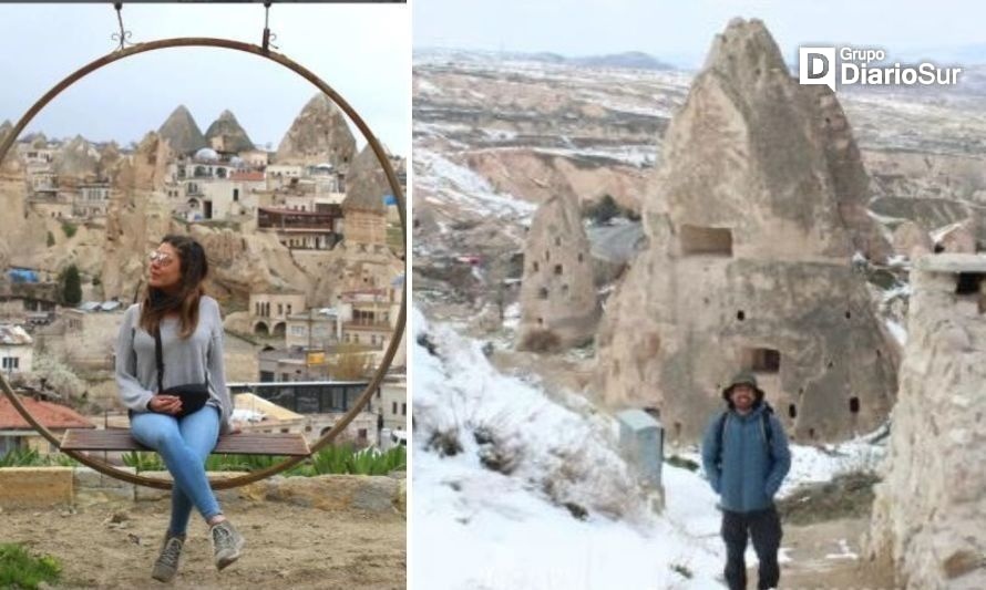 Pedaleros coyhaiquinos cuentan sus aventuras, ahora en Irán
